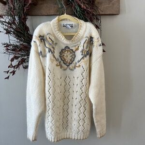 Vintage wool blend sweater